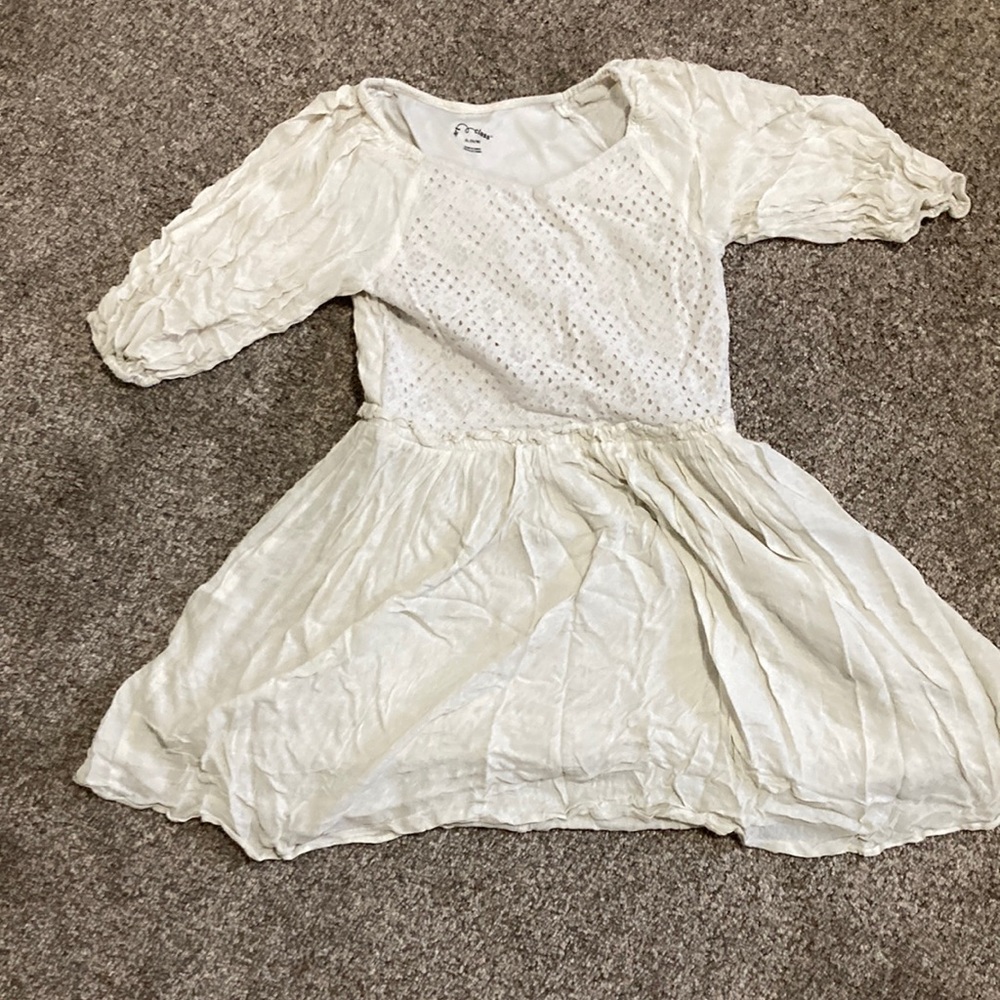 white dress